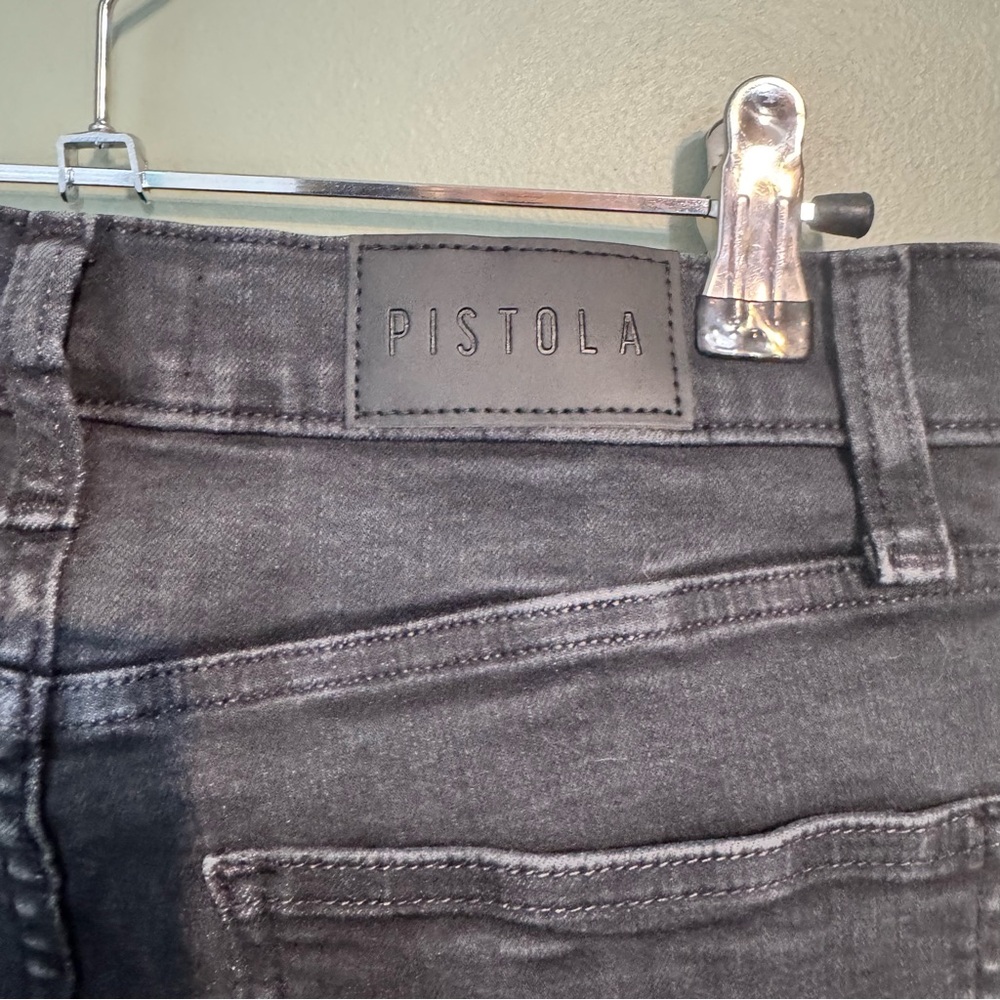 Pistola Black Straight Leg Jeans - Picture 5 of 6